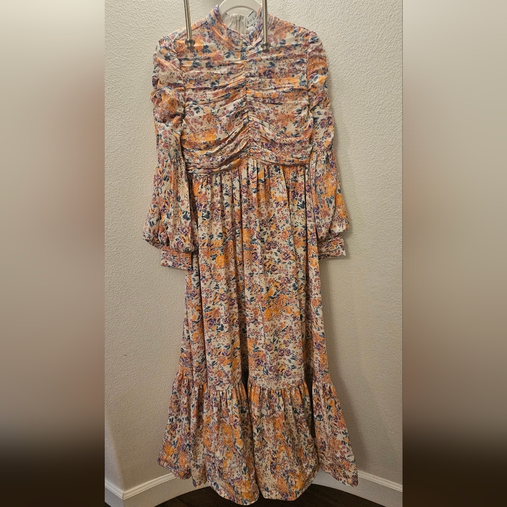 Floral Maxi Dress in Multicolor